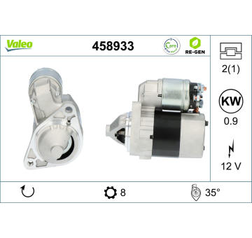 Startér VALEO 458933