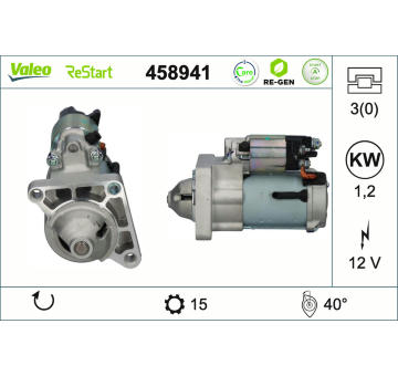 Startér VALEO 458941