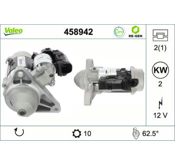 Startér VALEO 458942
