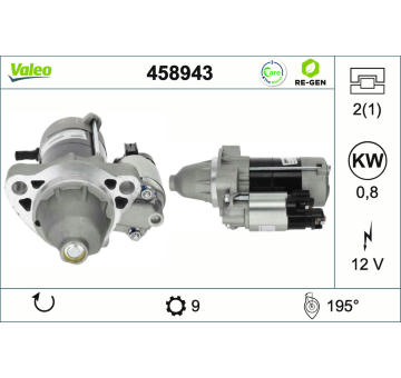 Startér VALEO 458943
