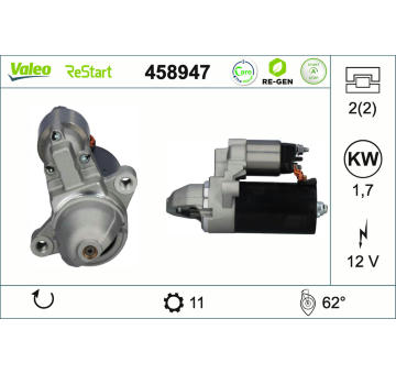 Startér VALEO 458947