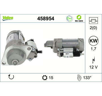 Startér VALEO 458954