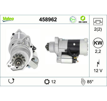 Startér VALEO 458962