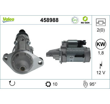 Startér VALEO 458988