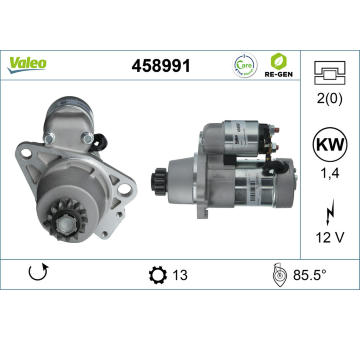 Startér VALEO 458991