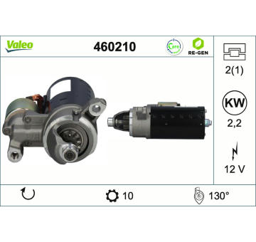 Startér VALEO 460210