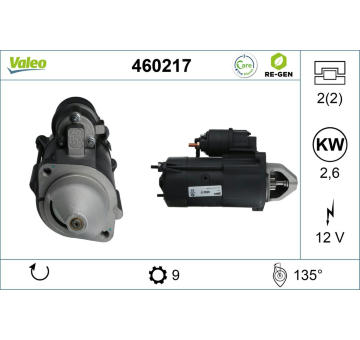 Startér VALEO 460217