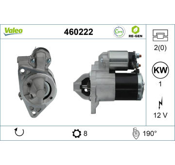 Startér VALEO 460222