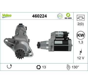 Startér VALEO 460224