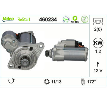 Startér VALEO 460234