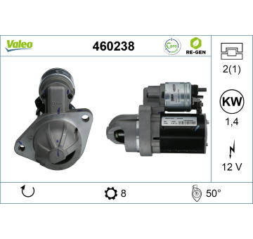 Startér VALEO 460238