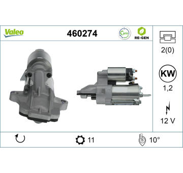 Startér VALEO 460274