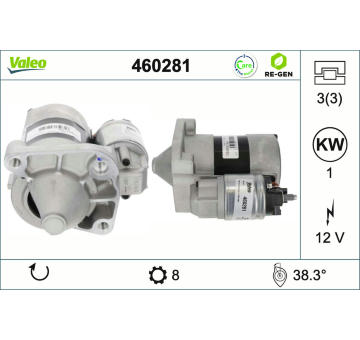 Startér VALEO 460281