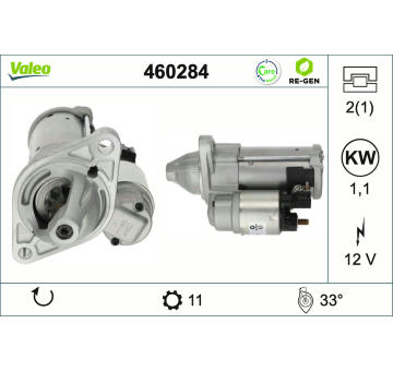 Startér VALEO 460284