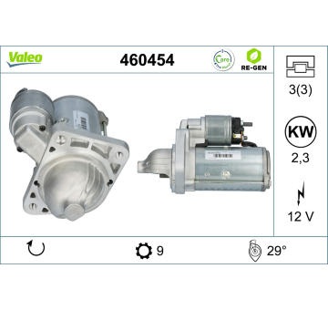 Startér VALEO 460454