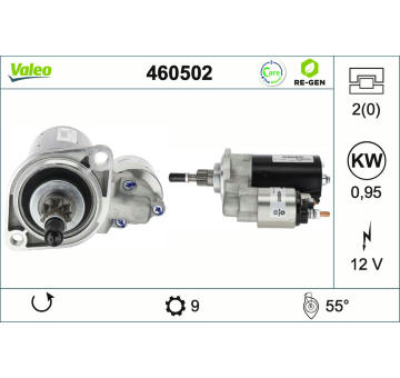 Startér VALEO 460502