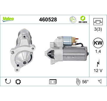 Startér VALEO 460528