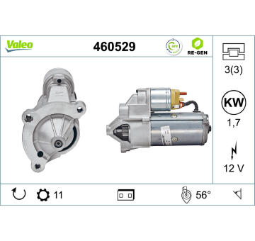 Startér VALEO 460529