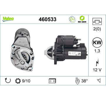 Startér VALEO 460533
