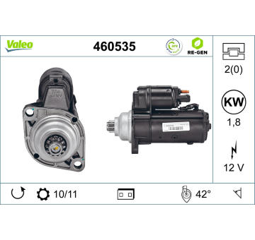 Startér VALEO 460535