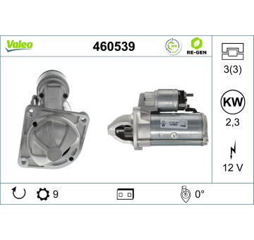 Startér VALEO 460539