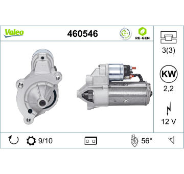 Startér VALEO 460546