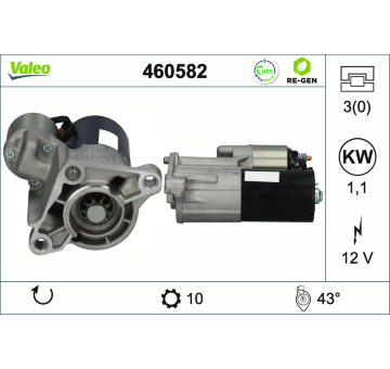 Startér VALEO 460582