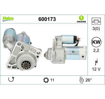 żtartér VALEO 600173