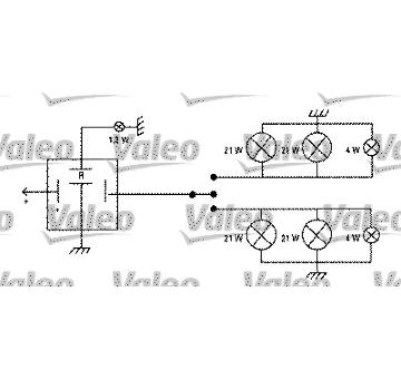 Prerusovac blinkru VALEO 641426