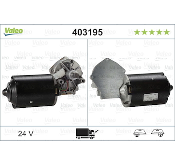 Motor stěračů VALEO 403195