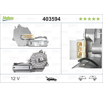 Motor stěračů VALEO 403594