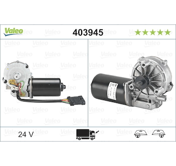 Motor stěračů VALEO 403945