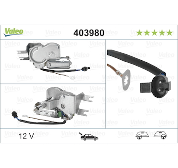 Motor stěračů VALEO 403980