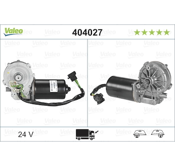 Motor stěračů VALEO 404027
