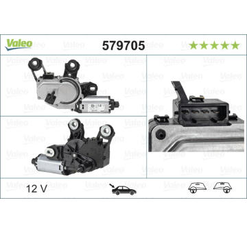 Motor stěračů VALEO 579705