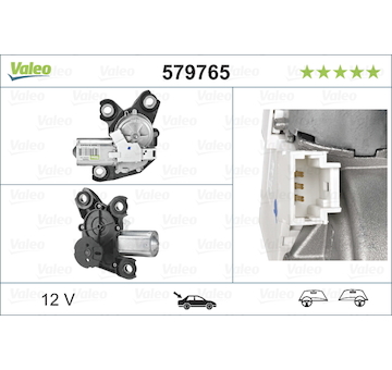 Motor stěračů VALEO 579765