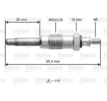 Zhavici svicka VALEO 345107