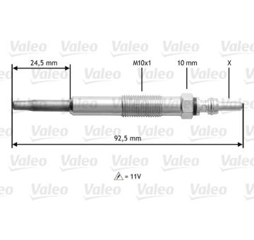 Zhavici svicka VALEO 345109