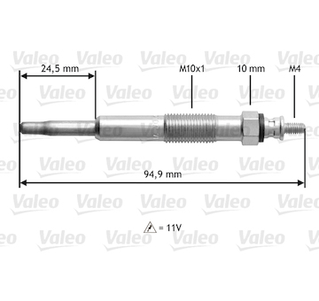 Žhavicí svíčka VALEO 345110