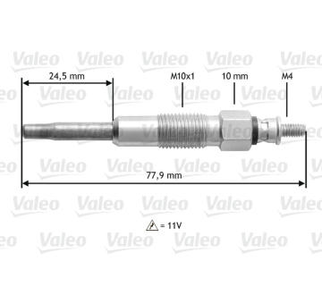 Zhavici svicka VALEO 345128