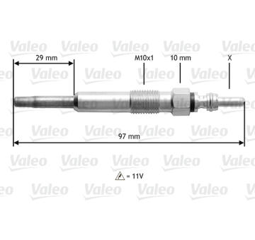 Zhavici svicka VALEO 345130