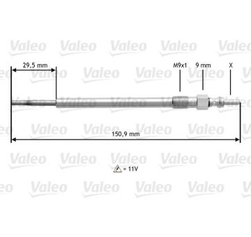 Zhavici svicka VALEO 345131