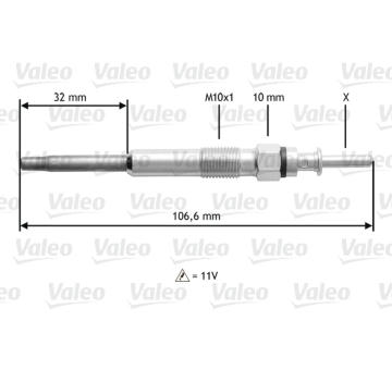 Zhavici svicka VALEO 345132