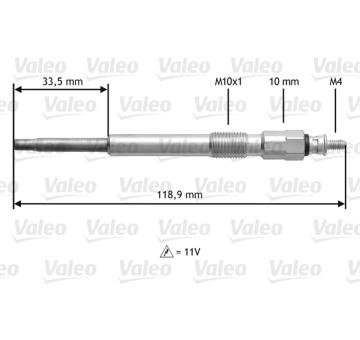 Zhavici svicka VALEO 345152