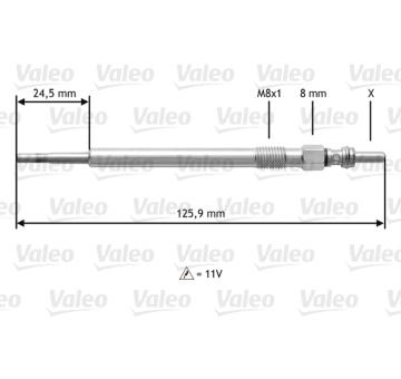 Zhavici svicka VALEO 345164