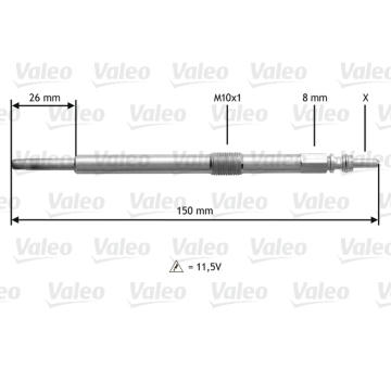 Zhavici svicka VALEO 345191