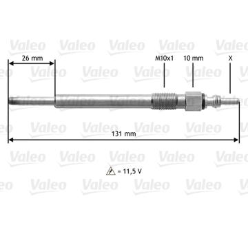 Zhavici svicka VALEO 345202