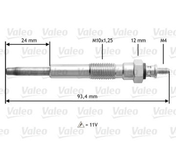 Zhavici svicka VALEO 345207