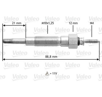 Žhavicí svíčka VALEO 345213