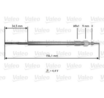 Žhavicí svíčka VALEO 345218